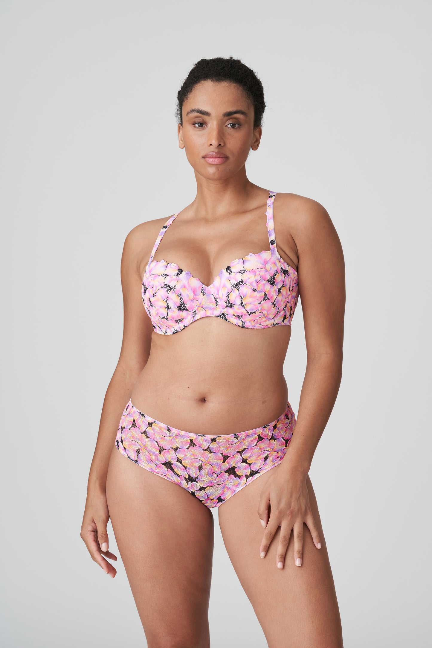 VIA ALEGRE Unterlegter BH Balconette (Peony Pink)