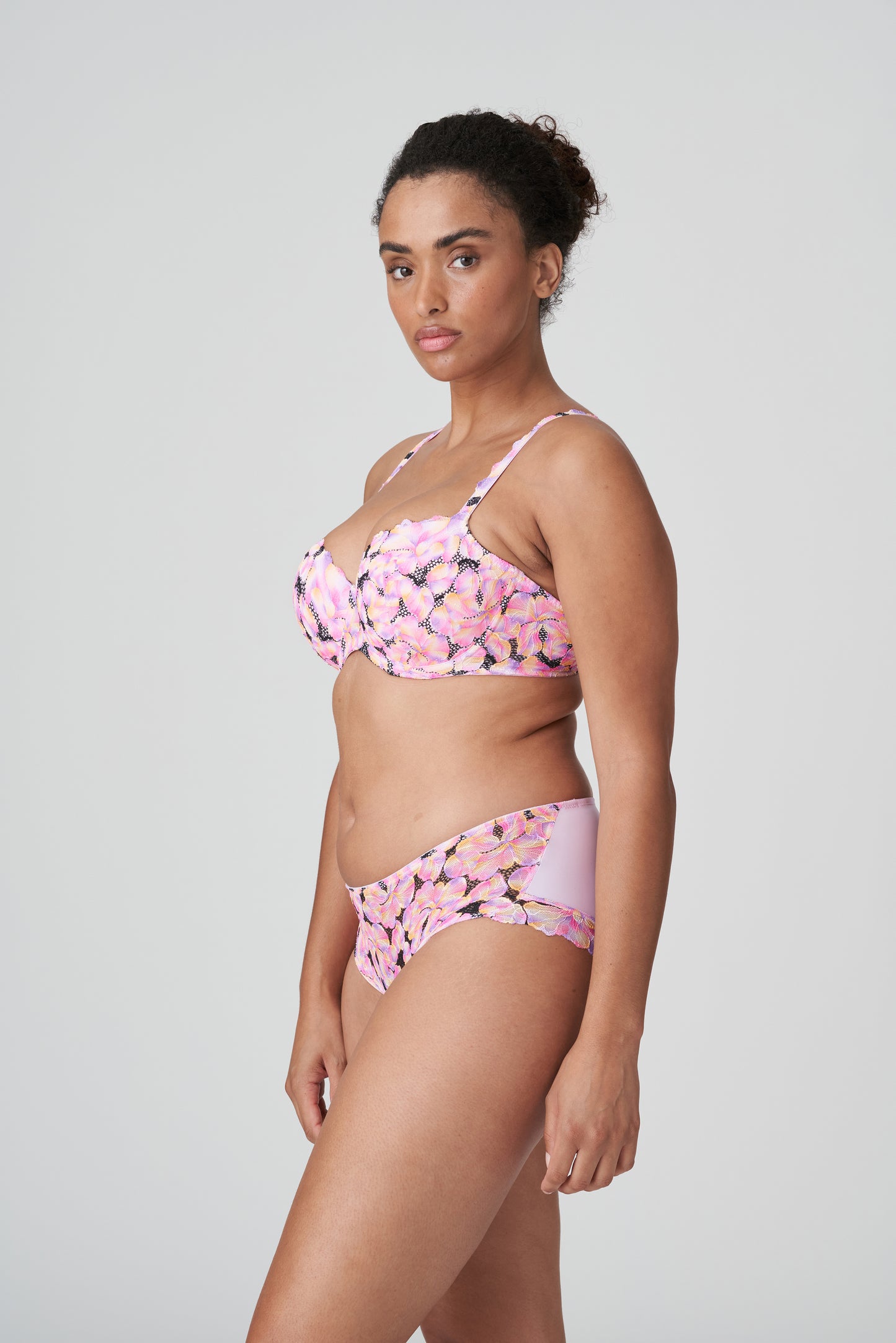 VIA ALEGRE Unterlegter BH Balconette (Peony Pink)