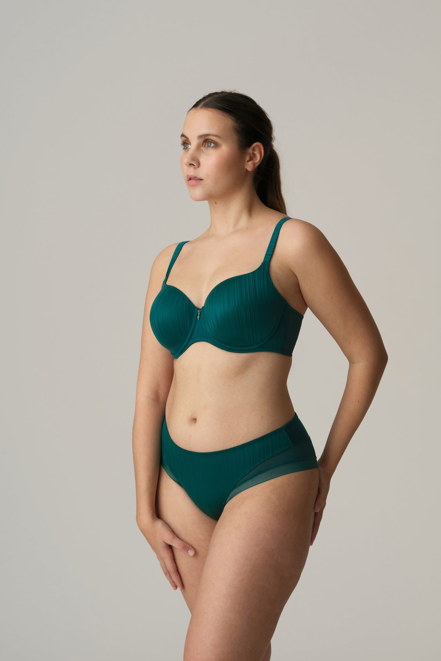 KNOKKE Herzform-BH unterlegt (Jasper Green)
