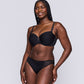 VIVGIRL Balconette-BH (Schwarz)