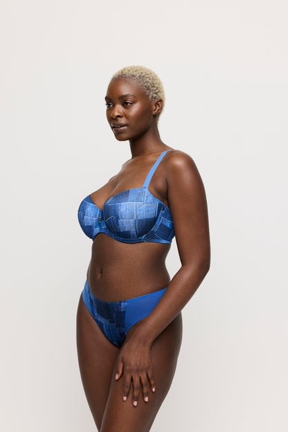 MAUNA Balconette-BH (Twill Blue) 70D