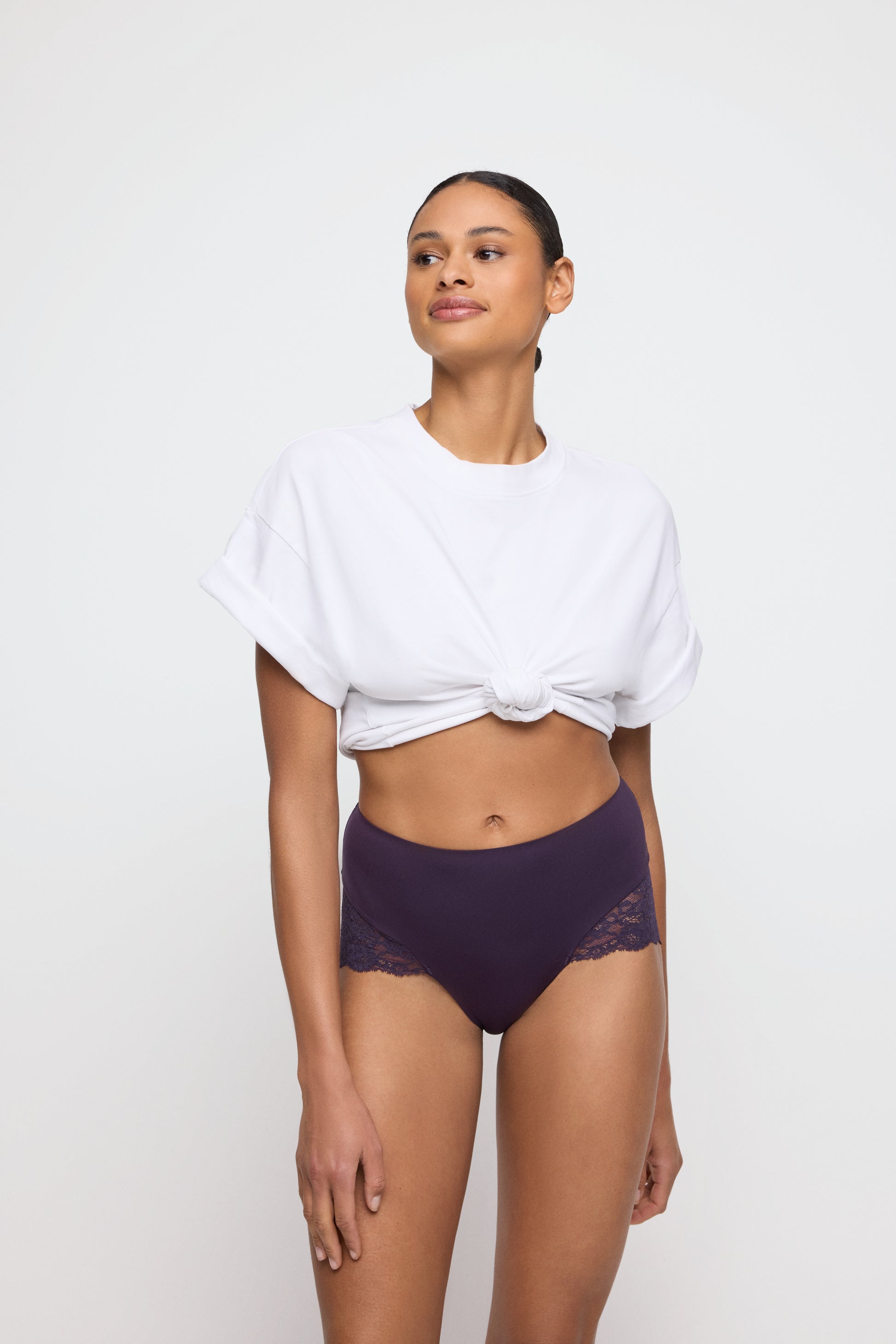 COLOR STUDIO Taillenslip Shapewear (Amethyst) 36