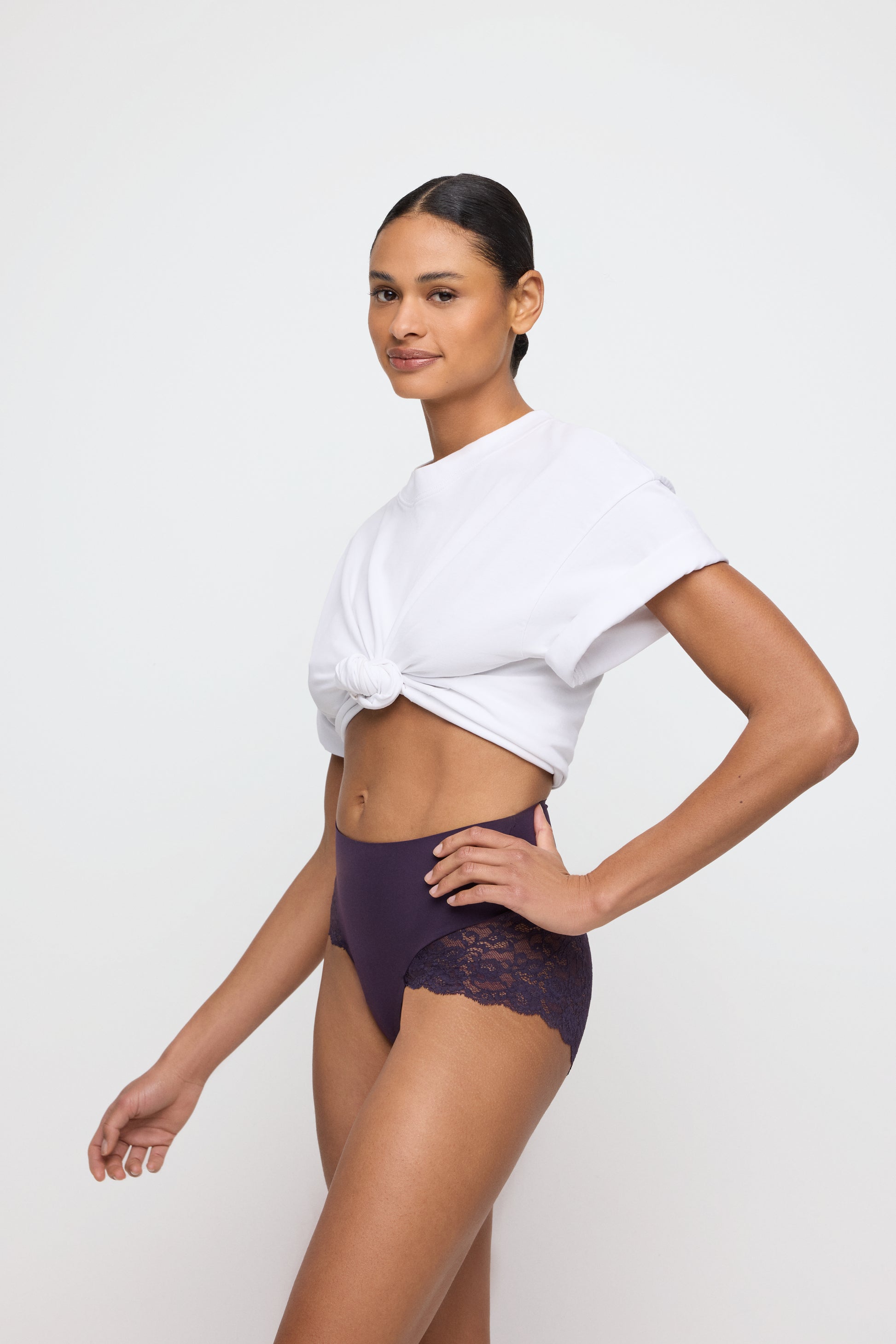 COLOR STUDIO Taillenslip Shapewear (Amethyst) 36