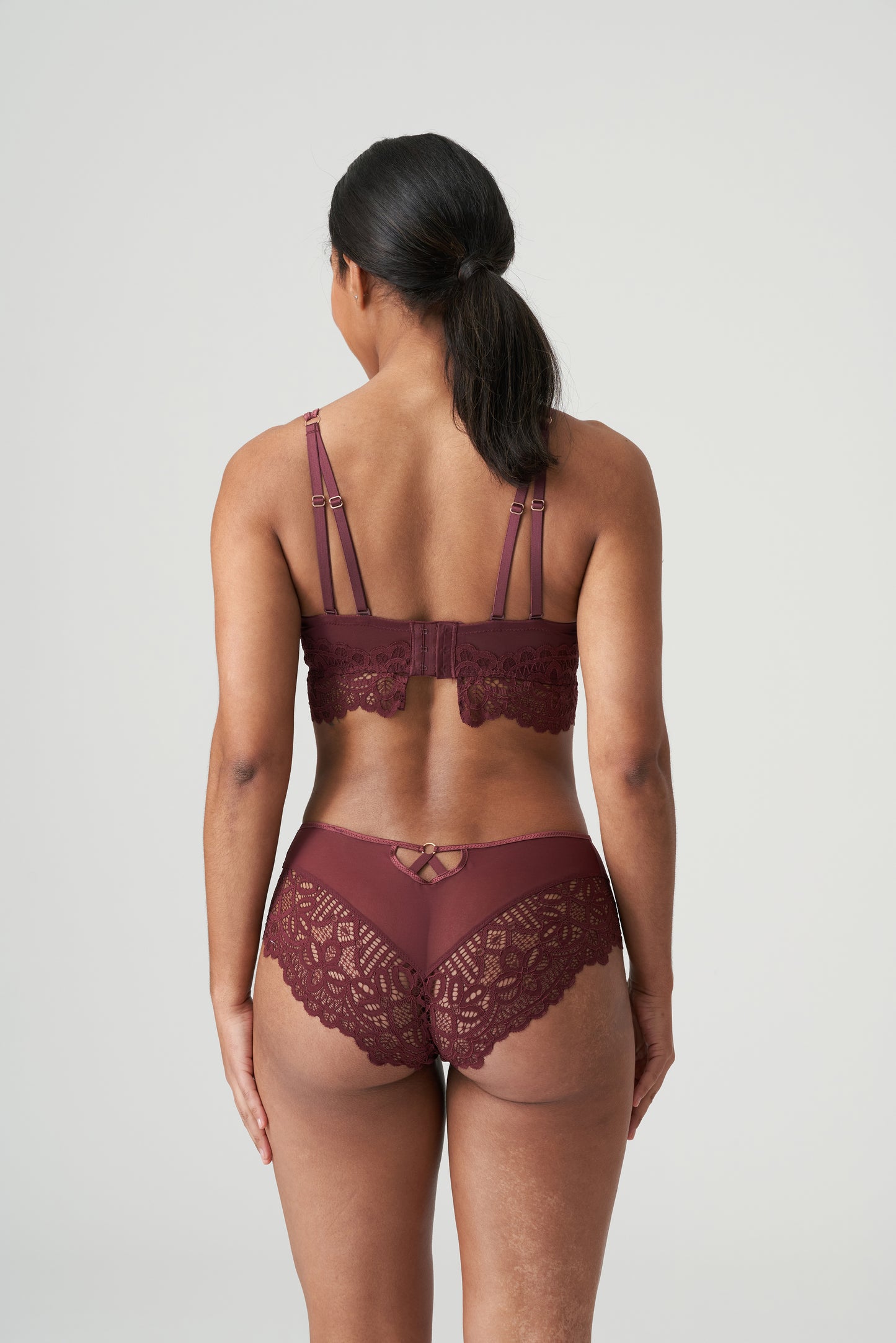 FIRST NIGHT Hotpants (Merlot)