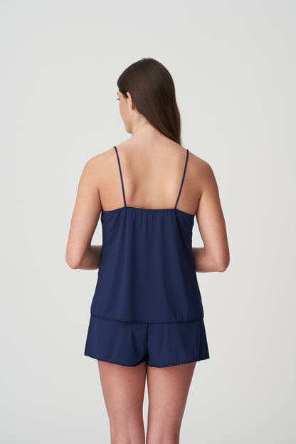 ETOILE Schlafanzug kurze Ärmel (Saphir Blau)