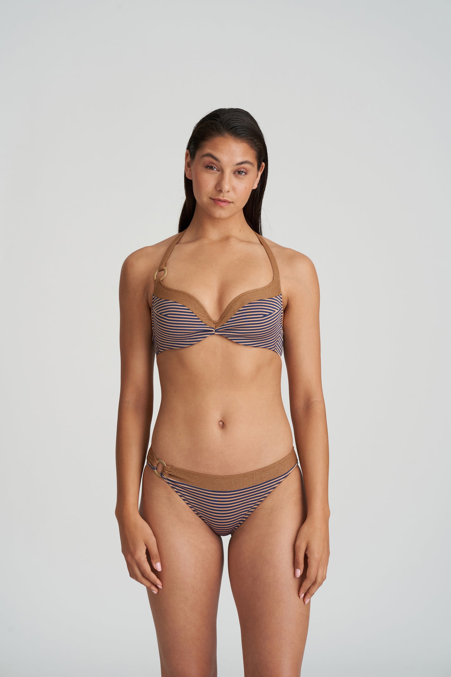 SATURNA Unterlegter Bikini Herzform (Ocean Bronze)
