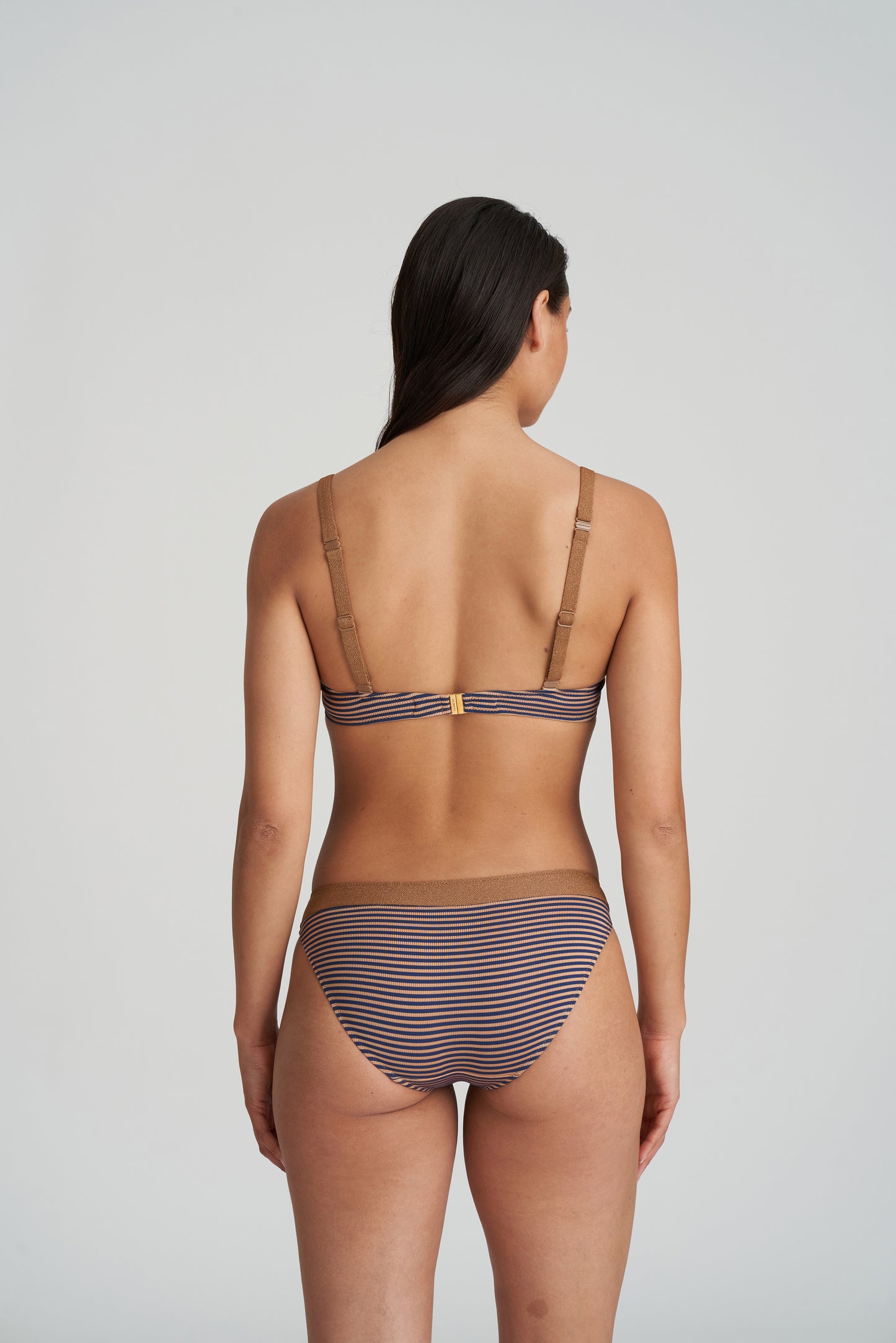 SATURNA Unterlegter Bikini Herzform (Ocean Bronze)