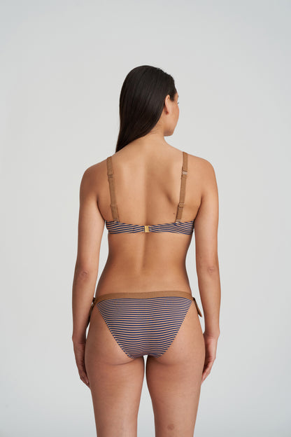 SATURNA Bikini Hüftslip mit Schnüren (Ocean Bronze)