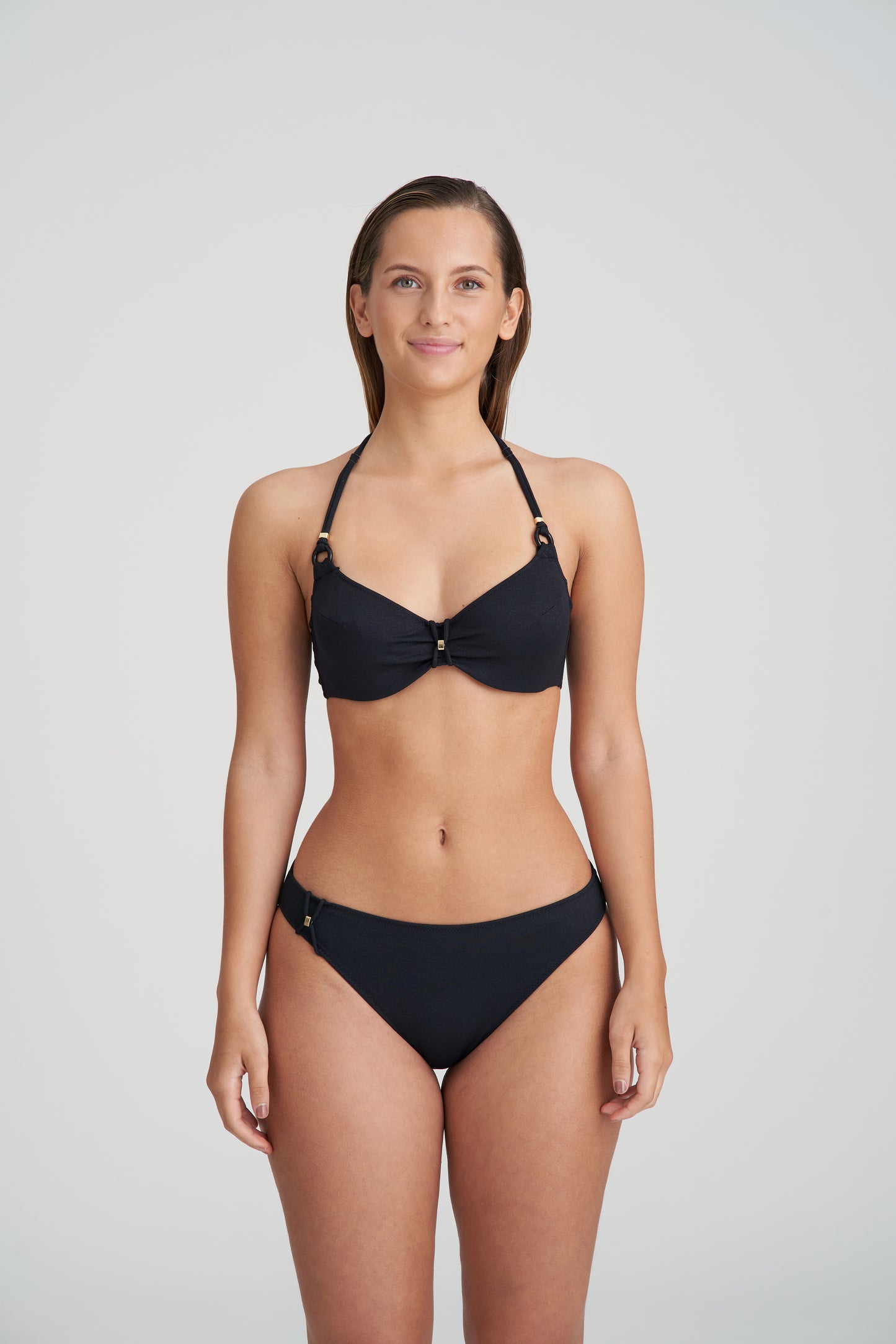 DAHU Vollschalen Bikini Top (Schwarz)