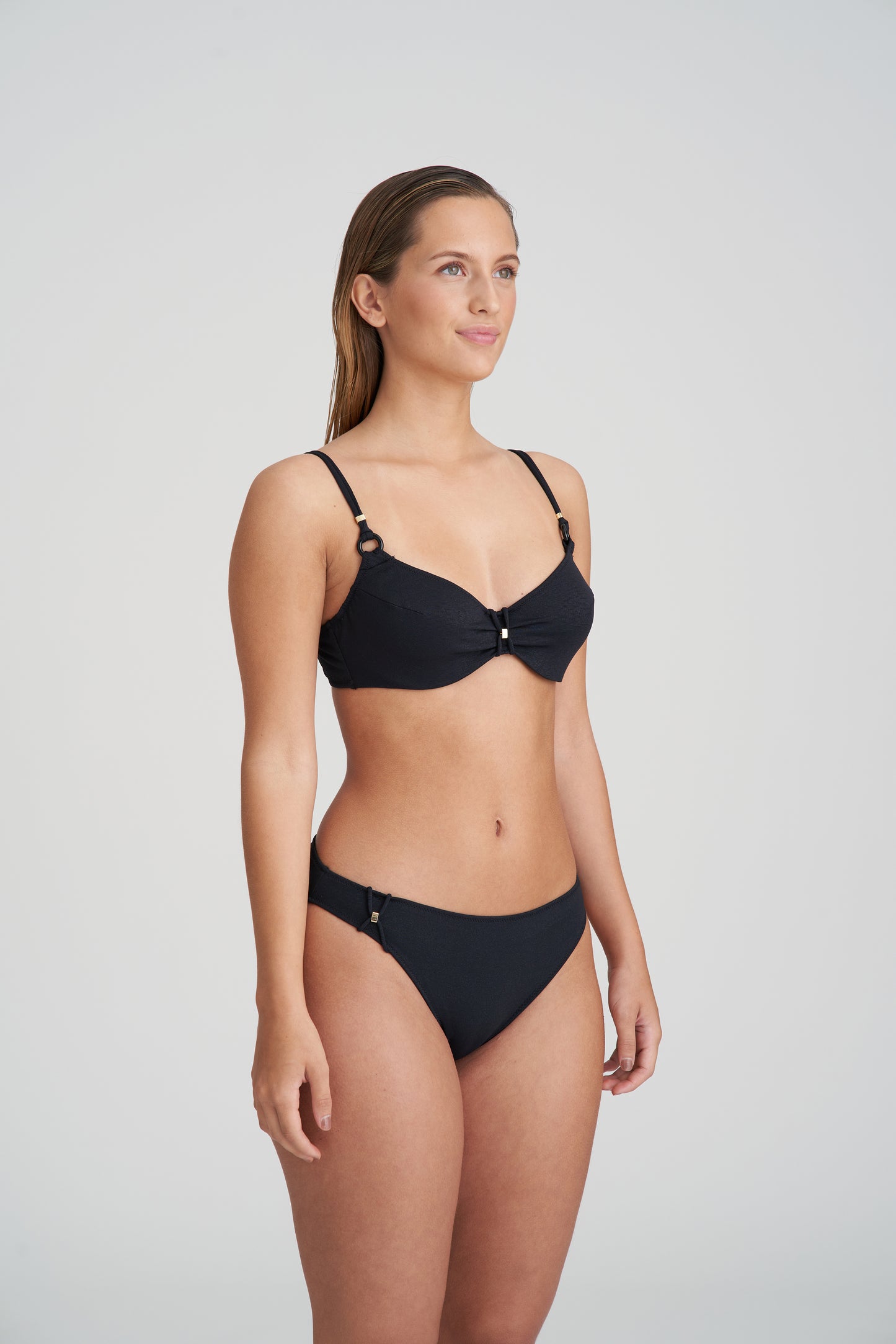 DAHU Vollschalen Bikini Top (Schwarz)
