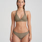TINJIS Triangel Bikini-Top (Golden Olive)