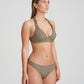 TINJIS Triangel Bikini-Top (Golden Olive)