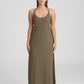 TINJIS Kleid (Golden Olive)