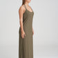 TINJIS Kleid (Golden Olive)