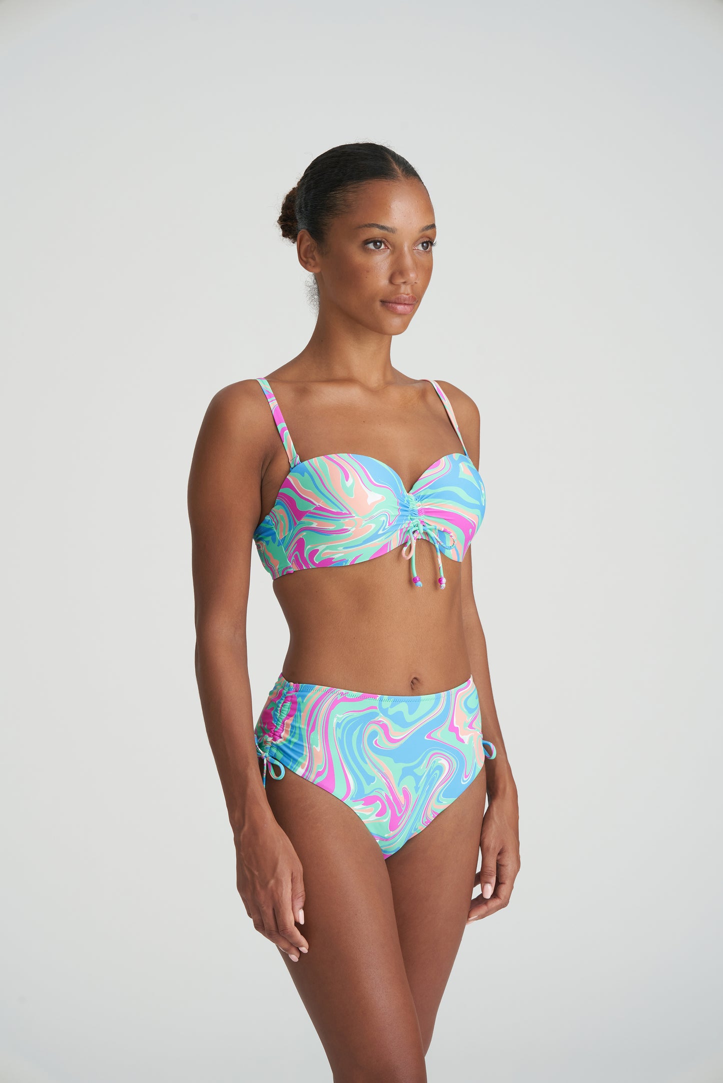 ARUBANI Bikini-Top trägerlos (Ocean Swirl)