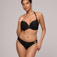 EMLY Bikini-Top Herzform (Schwarz)