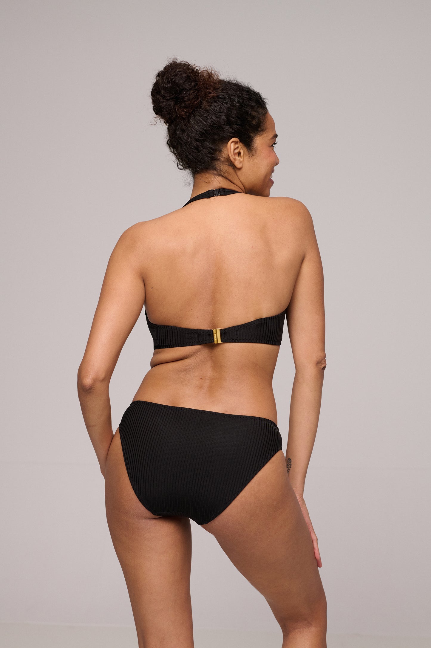 EMLY Bikini-Top Herzform (Schwarz)