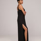 EMLY Badekleid lang (Schwarz)