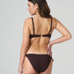 TOMAR Bikini Hüftslip m. Schnur (Earth)