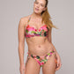 NORMA JEANNE Bikini Hüftslip m. Schnur (Tropical Sunset)