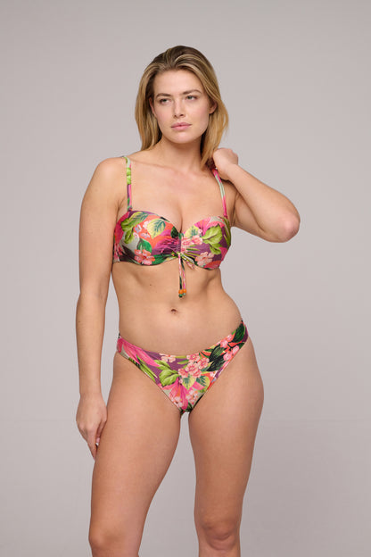 NORMA JEANNE Unterlegter Bikini Trägerlos