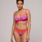 NUSA DUA Bikini-Top Tiefdekoll (Spectral)
