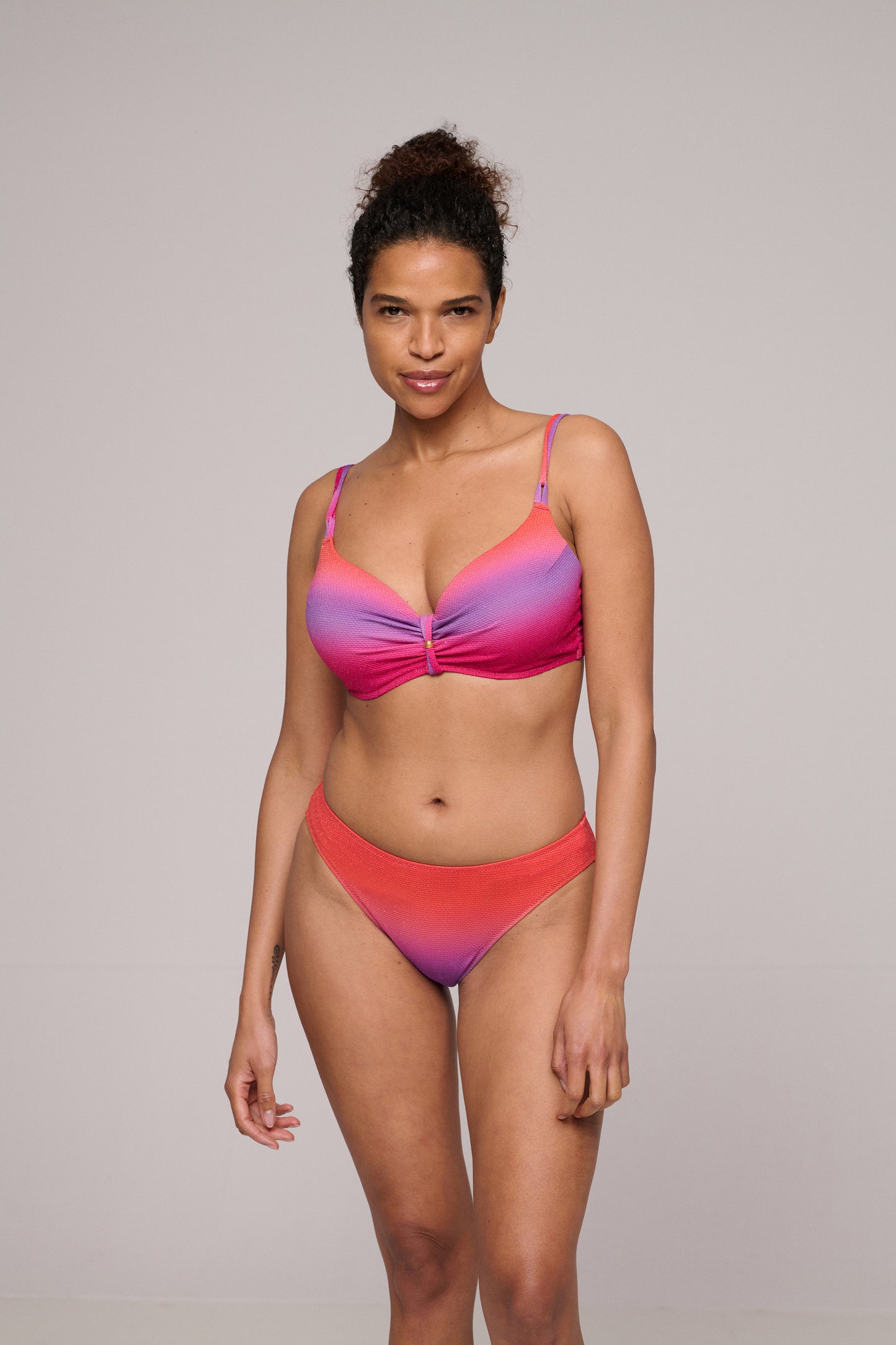 NUSA DUA Bikini-Top Tiefdekoll (Spectral)