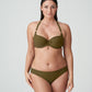 SAHARA Bikini-Top Vollschale (Olive)