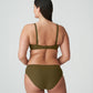 SAHARA Balconette Bikini-Top unterlegt (Olive)