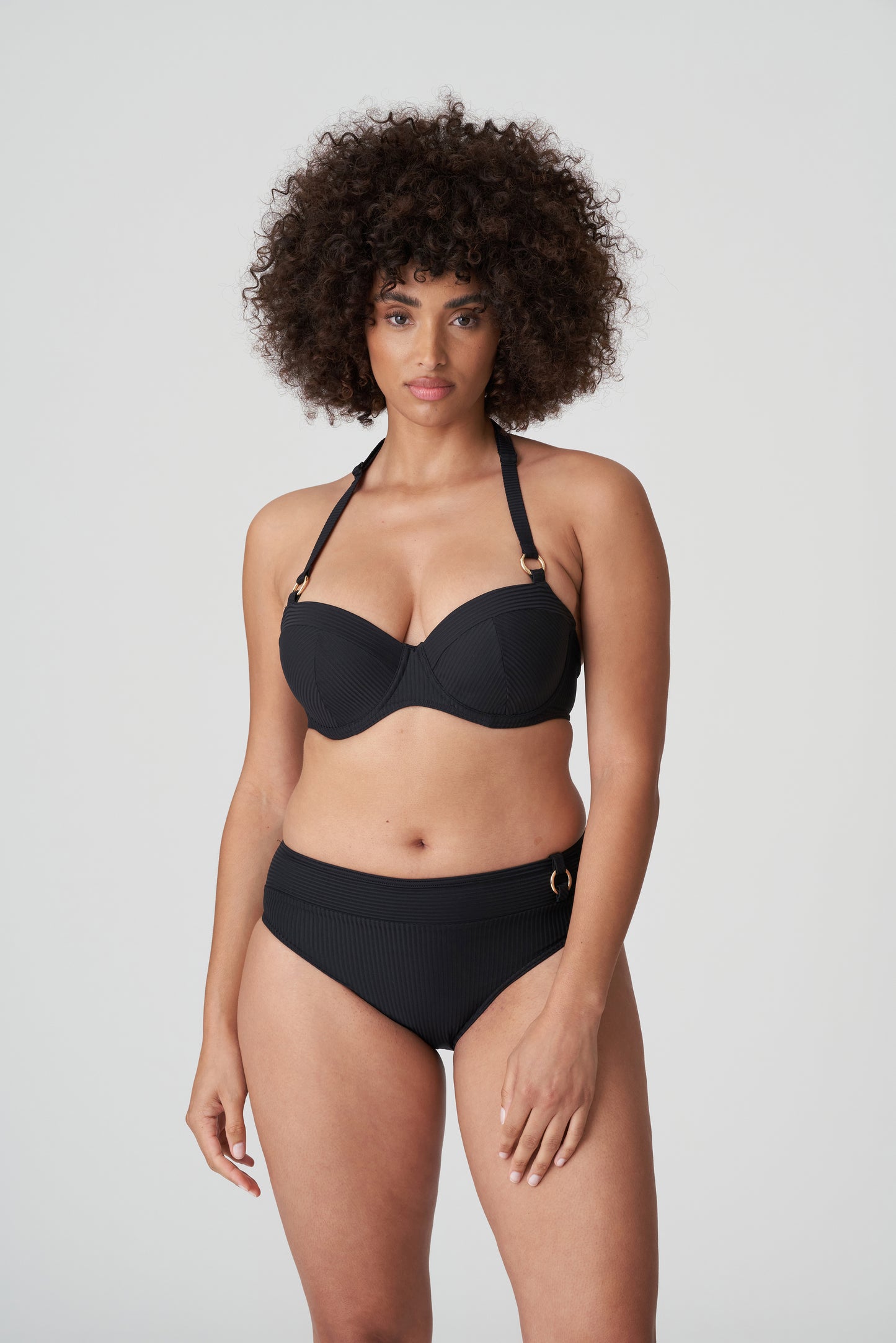 SAHARA Unterlegter Bikini Balconette (Schwarz)