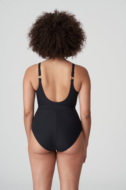 SAHARA Unterlegter Badeanzug Bügellos