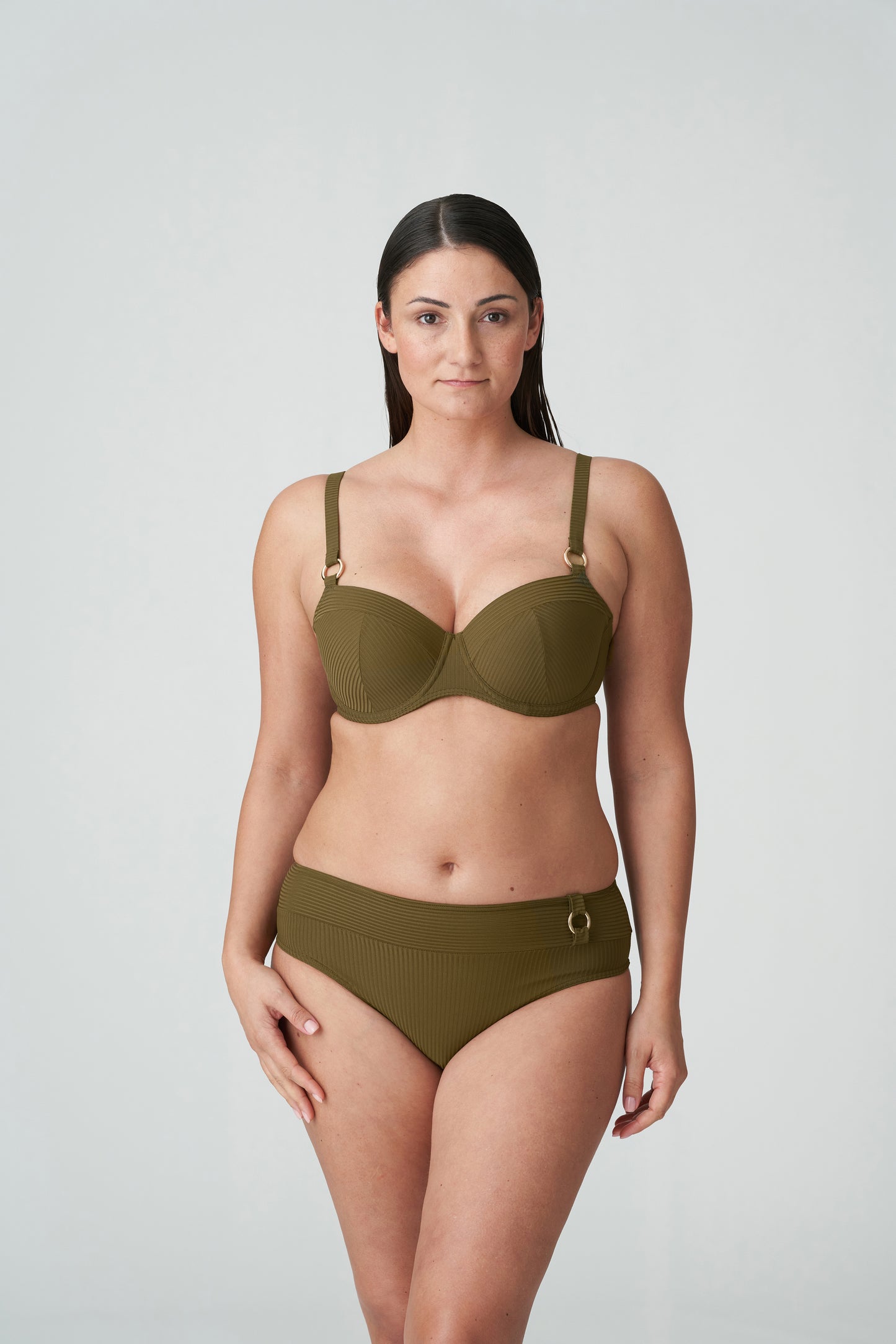 SAHARA Bikini Taillenslip (Olive)