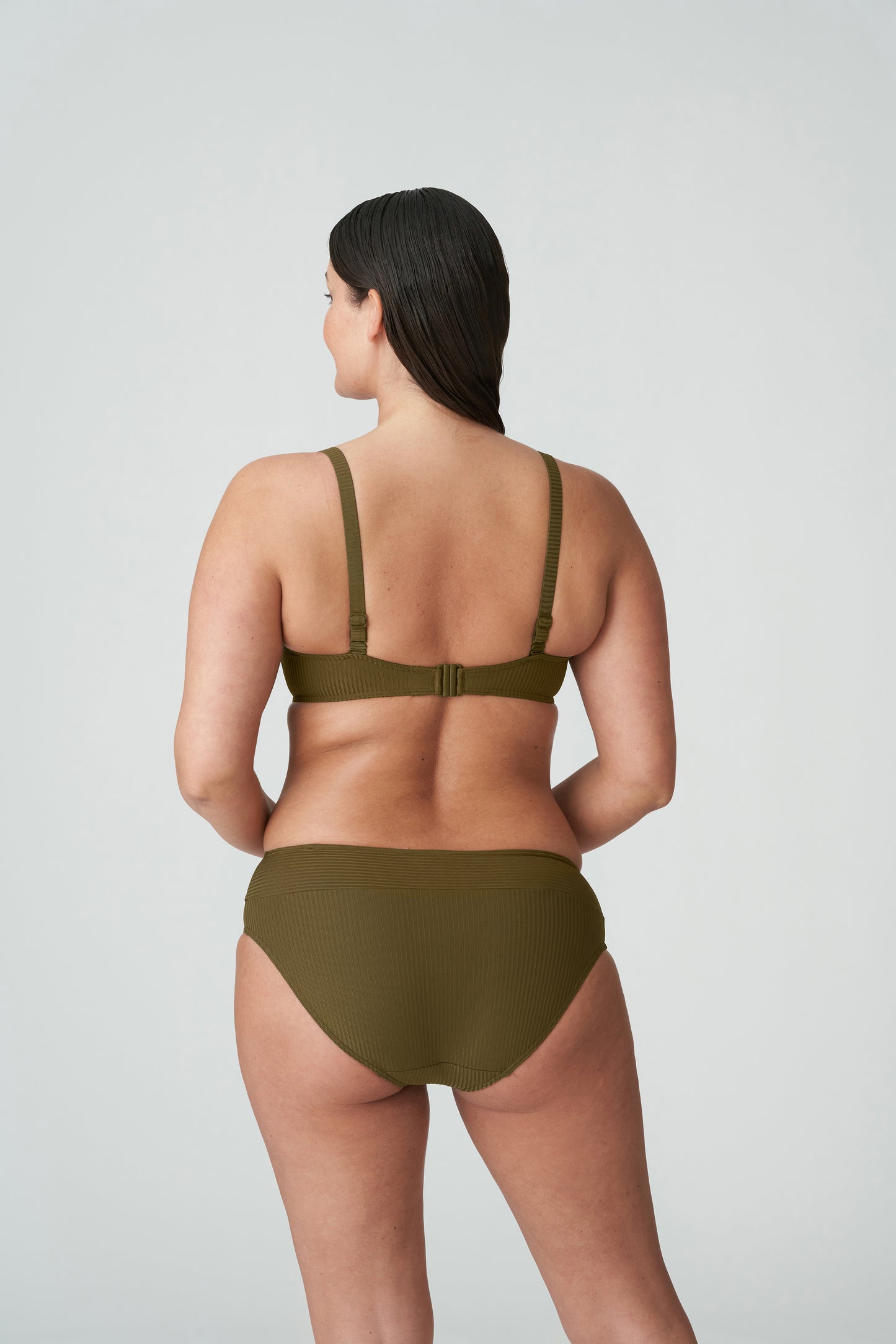 SAHARA Bikini Taillenslip (Olive)