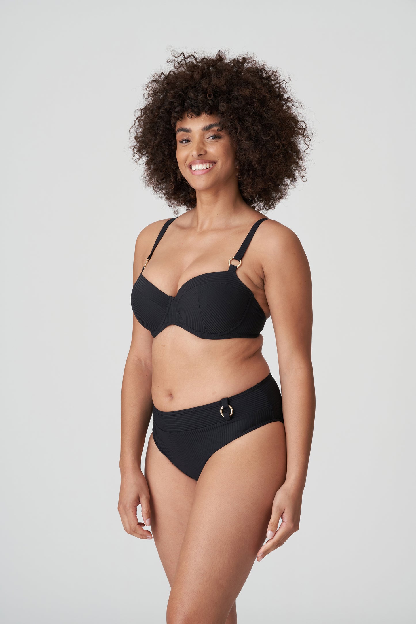 SAHARA Bikini Taillenslip (Schwarz)
