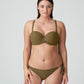 SAHARA Bikini Hüftslip mit Schnüren (Olive)