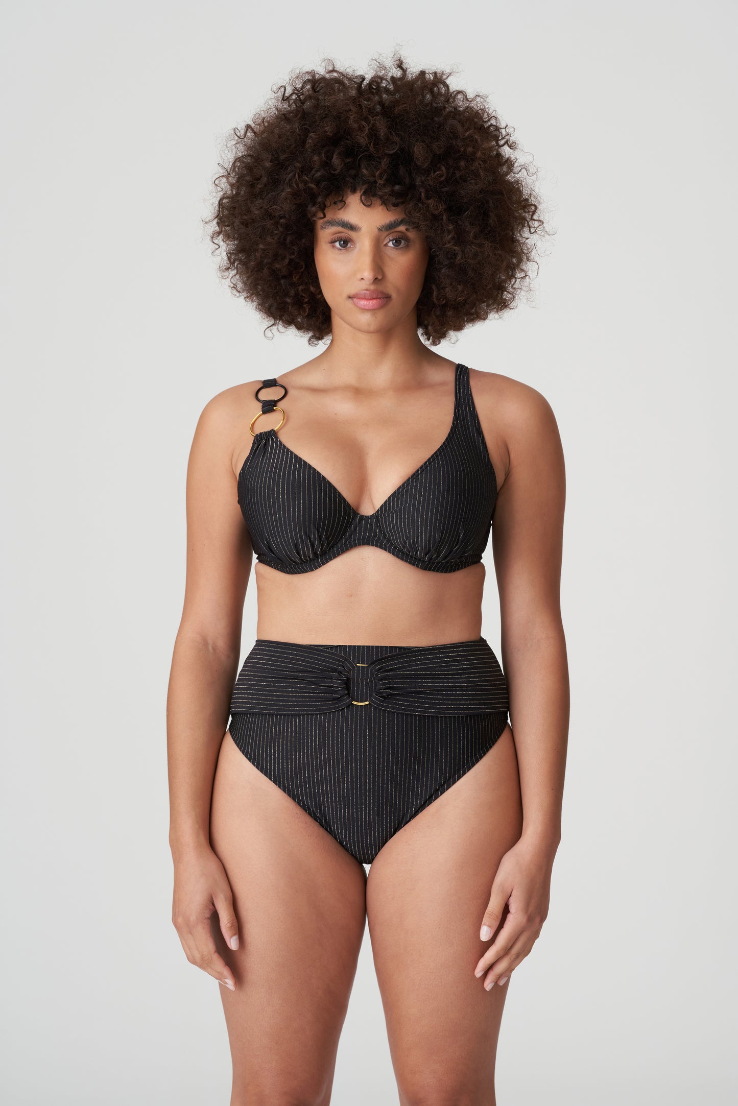 SOLTA Bikini Taillenslip (Schwarz)