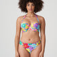 SAZAN Unterlegter Bikini Trägerlos (Blue Bloom)
