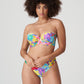 SAZAN Unterlegter Bikini Trägerlos (Blue Bloom)
