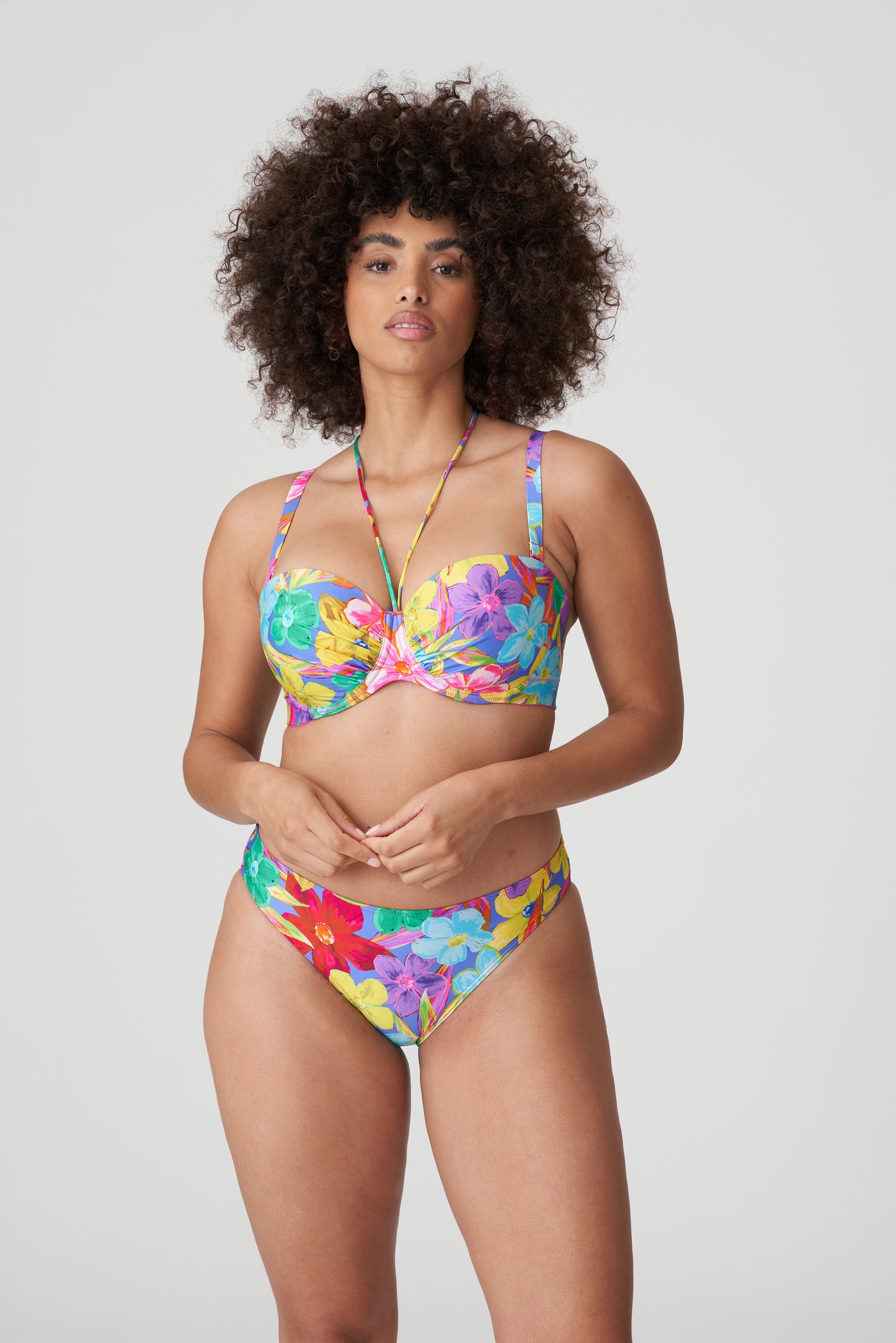SAZAN Bikini Rioslip (Blue Bloom)
