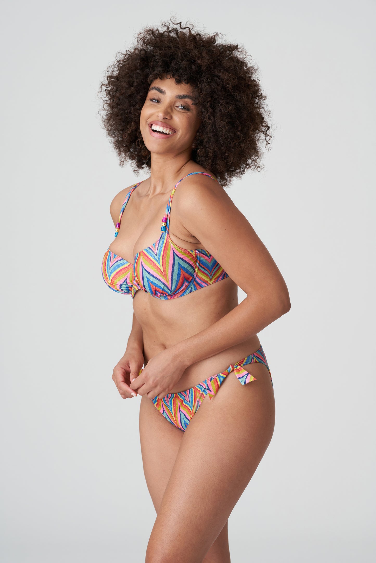 KEA Vollschalen Bikini Top (Rainbow Paradise)