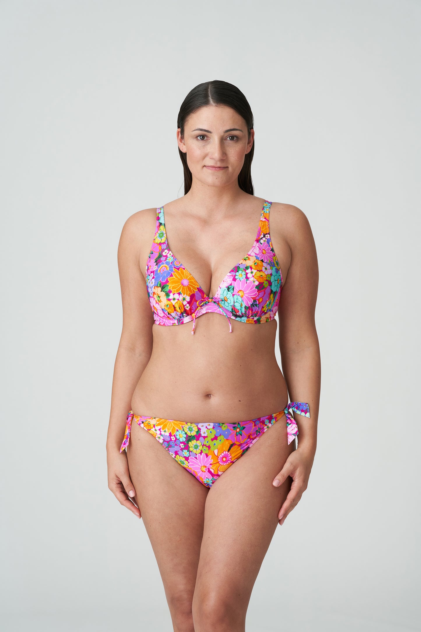 NAJAC Bikini halbunterlegt (Floral Explosion)