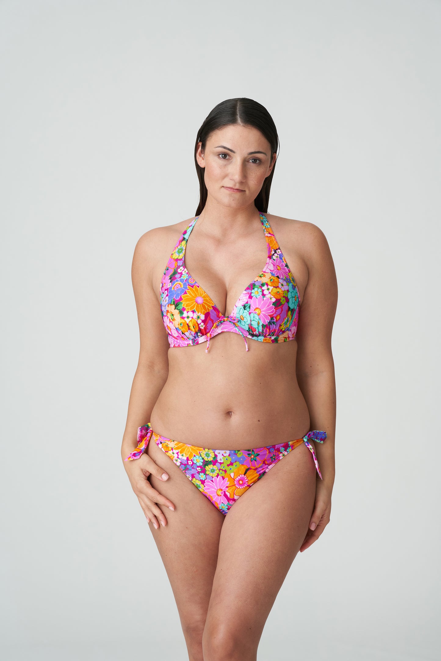 NAJAC Bikini halbunterlegt (Floral Explosion)