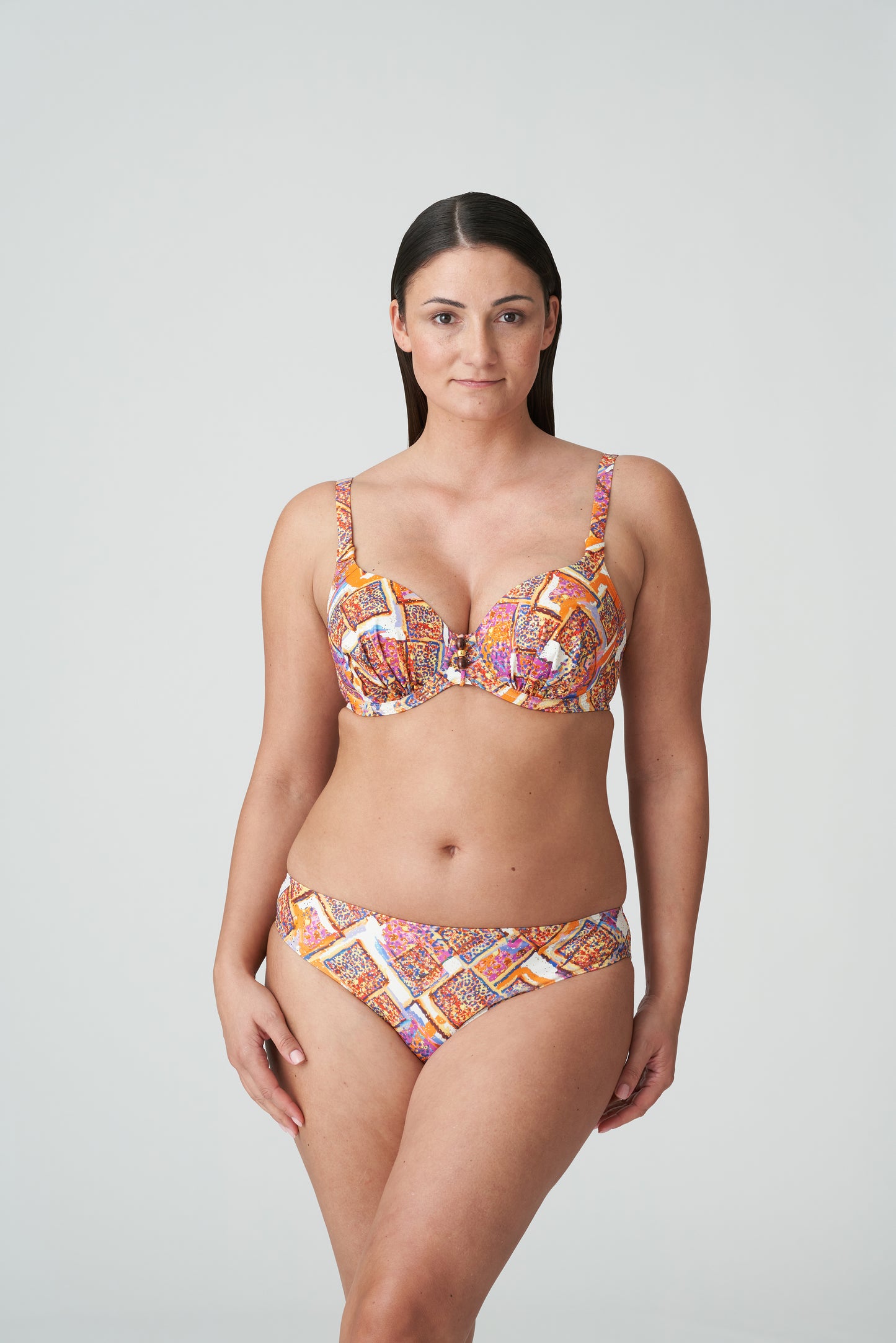 NAVALATO Herzform Bikini unterlegt (Summer Sunset)