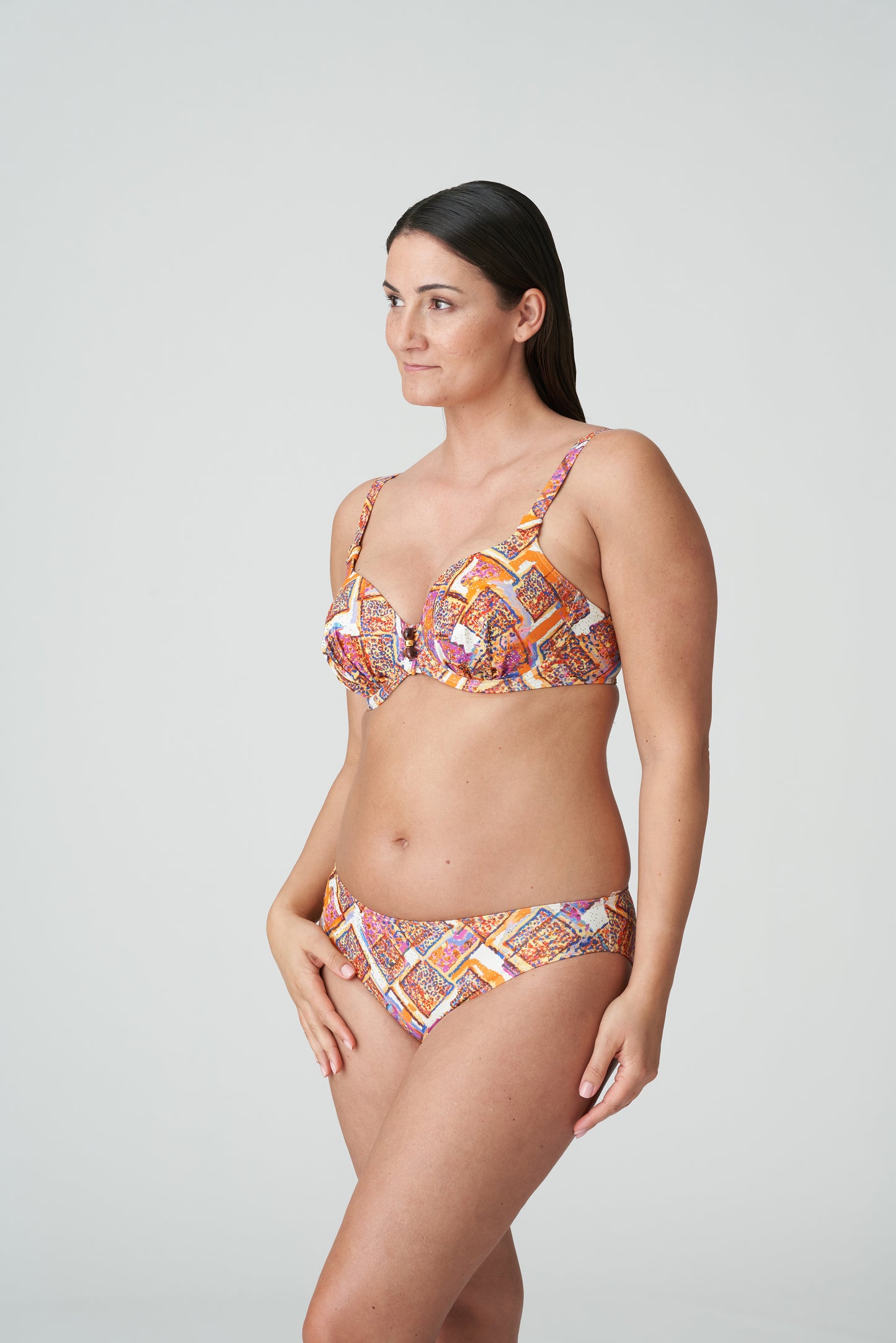 NAVALATO Herzform Bikini unterlegt (Summer Sunset)