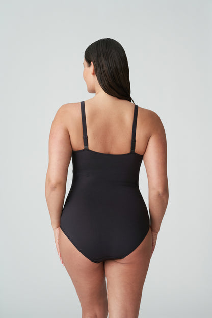 BARRANI Badeanzug Vollschale Figurformend