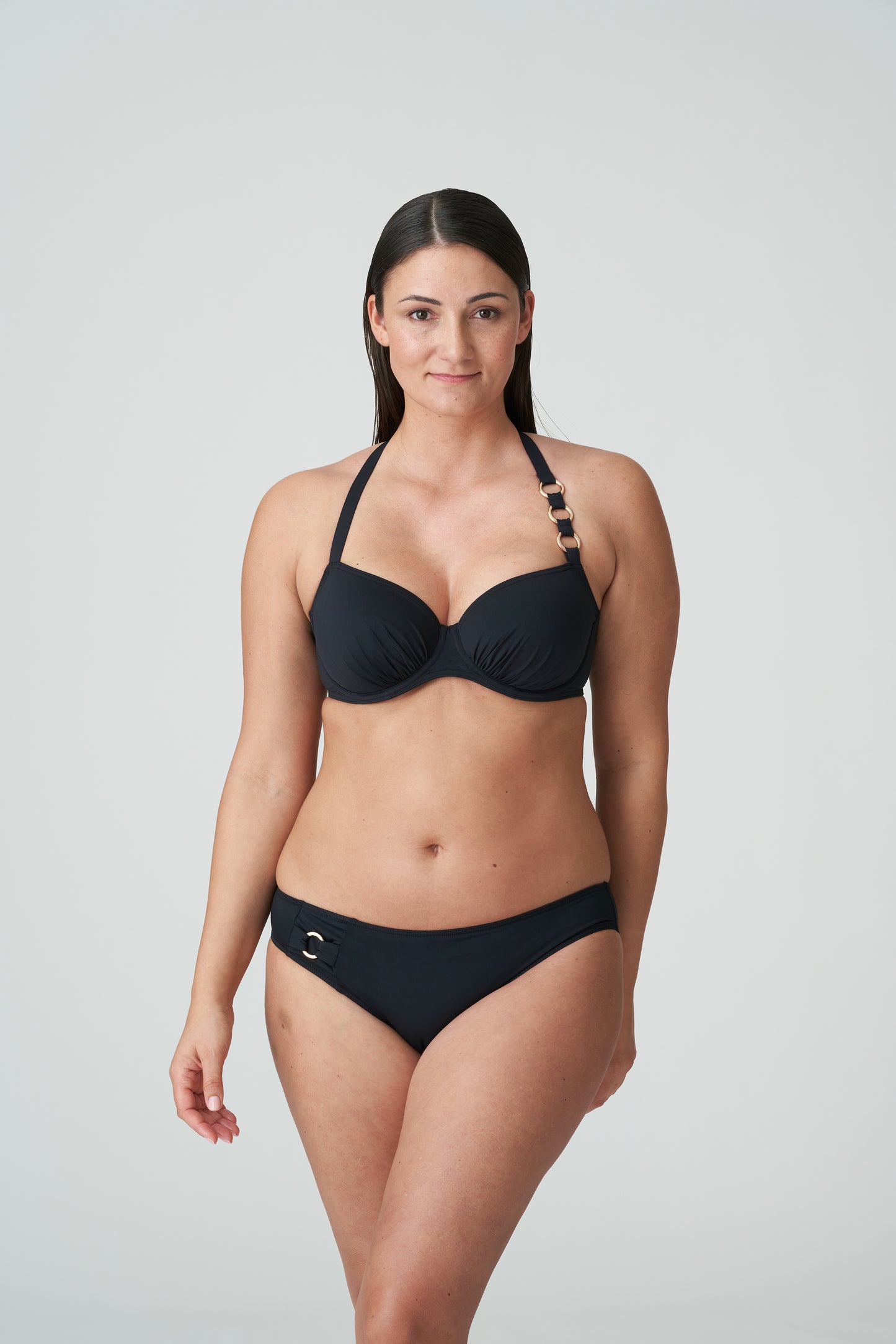 DAMIETTA Vollschalen Bikini Top (Schwarz)