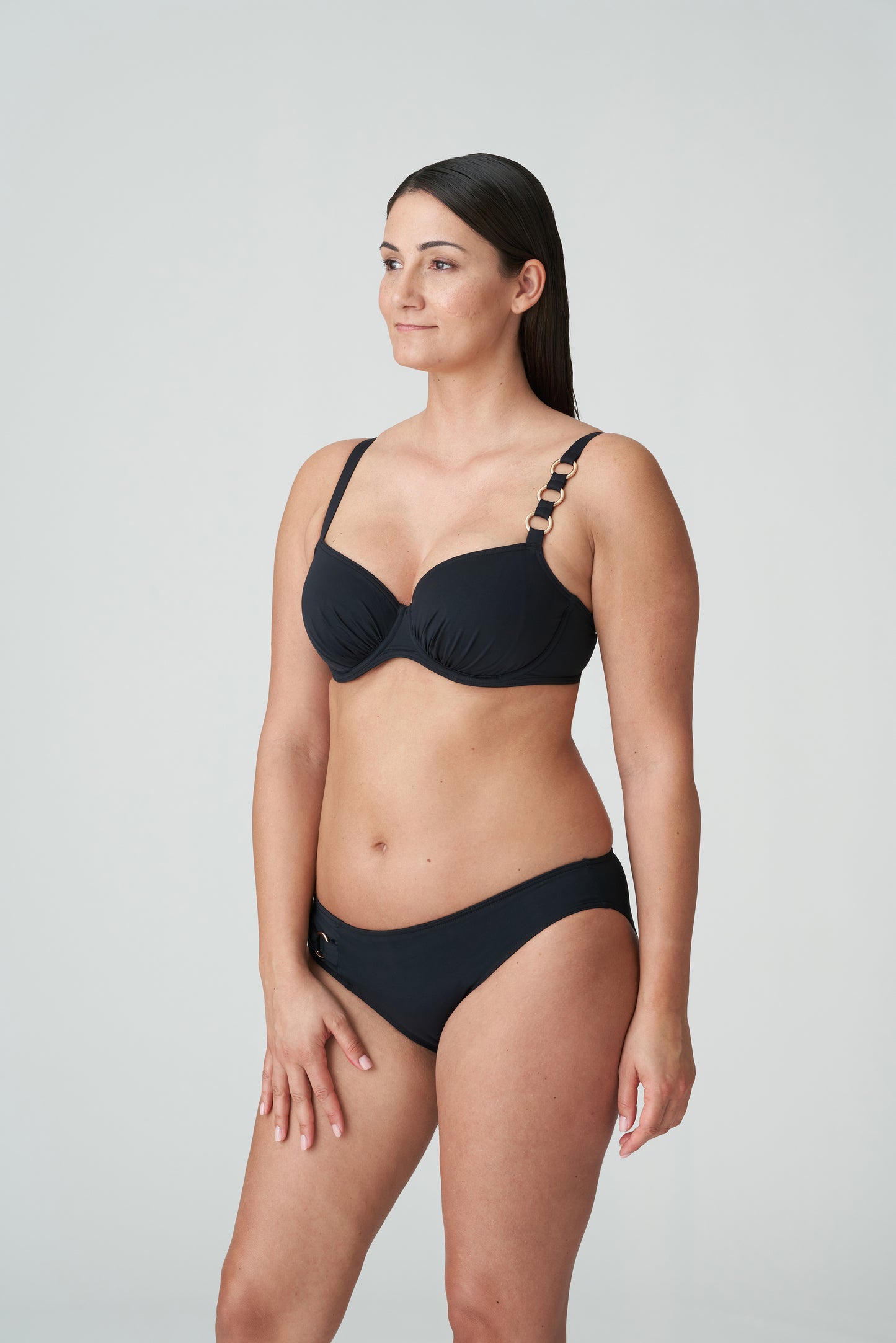 DAMIETTA Vollschalen Bikini Top (Schwarz)