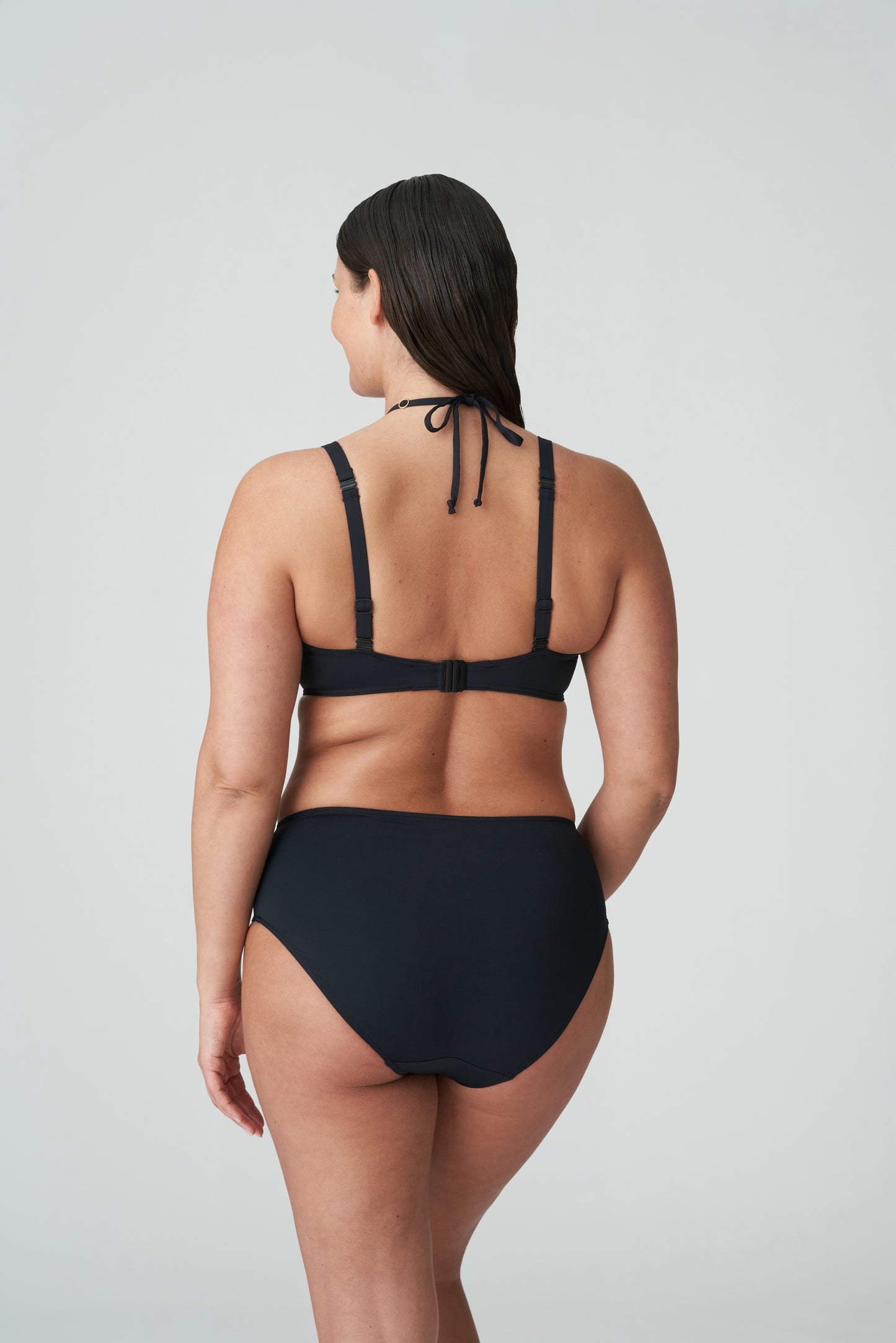 DAMIETTA Bikini Taillenslip (Schwarz)