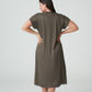 ARACRUZ Kleid (Kaki)