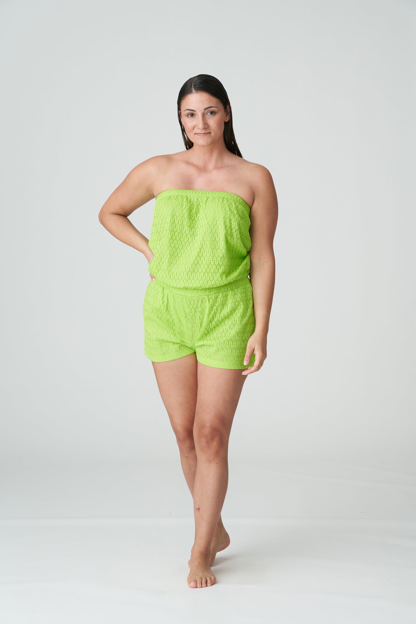 JAGUARAU Jumpsuit (Lime Swirl)